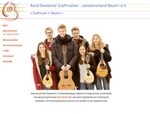 Tablet Screenshot of bdz-bayern.de